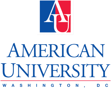 American University logo